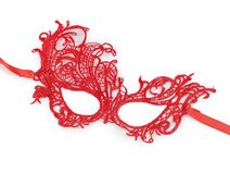 Karnevalová maska - škraboška krajková