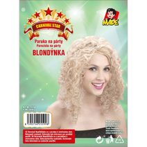 KARNEVAL Paruka blond vlasy