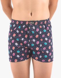 GINA dětské trenky volné chlapecké, šité, s potiskem 65015P