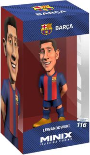 MINIX Figurka sběratelská Lewandowsky (FC Barcelona) fotbalové hvězdy
