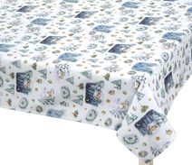 Ubrus VÁNOCE Modrá,Bílá 4300/127