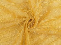 Šifon s ozdobnou nitkou s metalickým efektem METRÁŽ