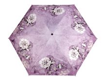 Dámský mini skládací deštník květy