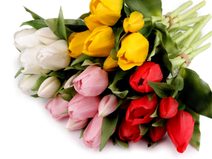 Umělá kytice tulipánů