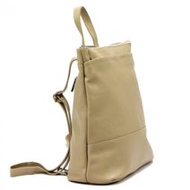 Kožená malá dámská crossbody kabelka na řetízku černá