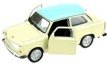 WELLY Auto retro model Trabant 601 10cm volný chod kov 4 barvy