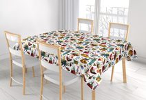 Ubrus VÁNOCE Červená,Zelená,Bílá 4300/CH26