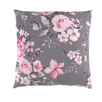 Povlak na polštář hladká bavlna PROVENCE - Beatrice šedá