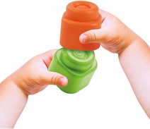 CLEMENTONI CLEMMY Baby senzorický míček + 5 kostek pro miminko