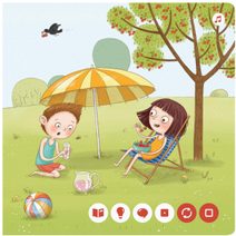 Small Foot Dřevěná ptačí budka Hawaii