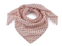 Šátek s puntíky 85x90 cm