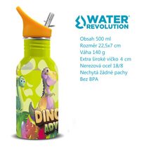 Water Revolution Dětská Tritanová láhev na pití Monsterland Tritan, 500 ml