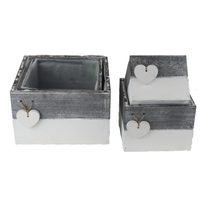 Obal s plastem, S/4 D7408 - 21x21x13cm