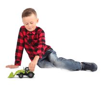 DICKIE ABC Baby traktor veselý s očima volný chod 2 barvy plast