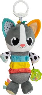 LAMAZE Leporelo autobus baby rozkládací autíčko textilní pro miminko