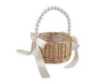 Svatební proutěný košíček pro družičky