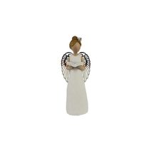 Dekorace anděl X4075/2 - 4.5 x 3 x 10 cm