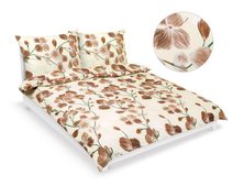 Povlečení bavlna na dvoudeku Béžová 90/321