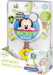 Baby chrastítko hudební skříňka natahovací Mickey Mouse