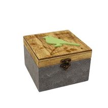 Dřevěná krabička s hvězdou D0415