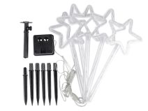 Vánoční solární svítidlo se zápichem stromečky, hvězdy, vločky