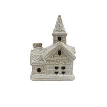 Dekorace domeček s LED osvětlením X6249 - 10,5 cm