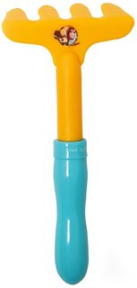 BINO DŘEVO Metr dětský nástěnný Máša a medvěd do 160cm červeno-modrý