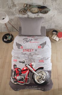 Ložní povlečení pro mladé 140x200, 70x90cm Street King