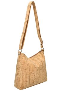 Korková crossbody dámská kabelka MSR12 hnědá