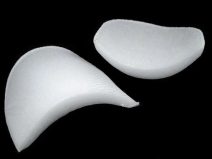 Vycpávky tloušťka 16-18 mm obšívané 10 párů