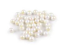 Plastové korálky s mermaid efektem Ø8 mm 20 g