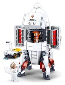 SLUBAN Mini Handcraft Studentský pokoj 216 dílků + 1 figurka STAVEBNICE