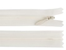 Spirálový zip skrytý YKK No 3 délka 50 cm dederon