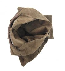 Moderní velká crossbody kabelka 74-MH metalická modrá