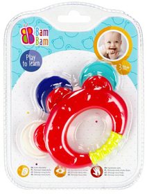 PLAYGRO Baby kousátko žížala 15cm pro miminko plast