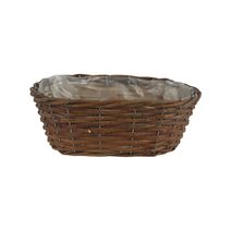 Obal s plastem hnědý P2042/S - 25 × 15 × 9 cm