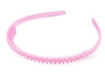 Plastová čelenka do vlasů s hřebínkem