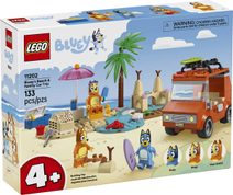 LEGO DISNEY Bluey a rodinný výlet autem na pláž 11202 STAVEBNICE