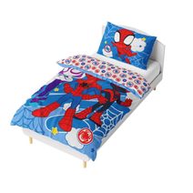 Mikroplyšové povlečení Spidey Úžasní přátelé 140x200, 70x90 cm