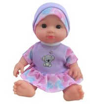 Miminko plast 18cm s doplňky ve vaničce v sáčku