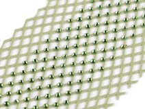 Pružná síťovina / prýmek / vsadka s broušenými kamínky šíře 75 mm METRÁŽ
