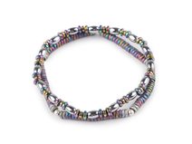 Pružné náramky z hematitu sada 2 ks