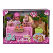 Panenka Evička 12cm set s koníkem a doplňky 15ks Evi Love