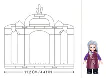 SLUBAN Girls Dream Večerní hostina 107 dílků + 1 figurka STAVEBNICE