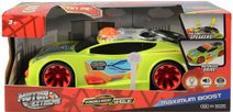 Auto závodní na baterie 23cm vibrující reproduktory 2 barvy Světlo Zvuk