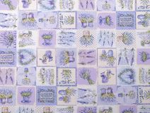 Dekorační látka Loneta levandule METRÁŽ