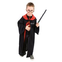 Dětský kouzelnický plášt s kapucí a brýlemi