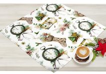 Ubrus VÁNOCE Bílá,Zelená 4300/CH27