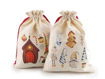 Vánoční dárkový pytlík 30x40 cm