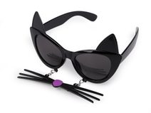 Párty / karnevalové brýle kočka s čumákem - dětské